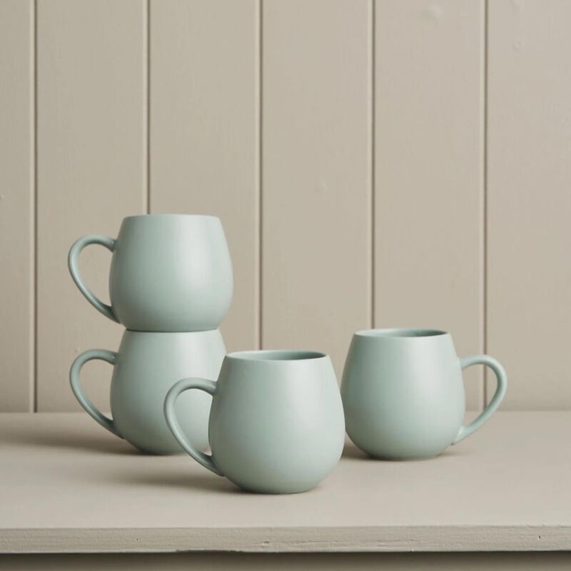 Robert Gordon Set Of 4 Mugs- Matte Pale Eucalypt Hug Me image number 2